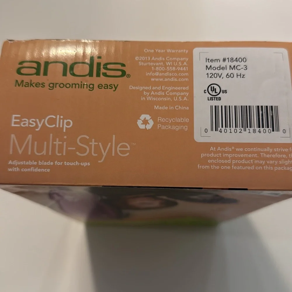 Andis Easy Clip Multi Style Blade Clliper NEW